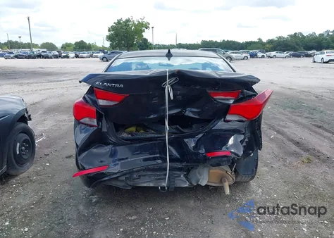 2014 Hyundai Elantra Se из США, поврежденный, VIN KMHDH4AE2EU066458